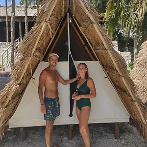 Glamping Asana - Yoga & Canoa - Free Bikes Tente de luxe Bacalar